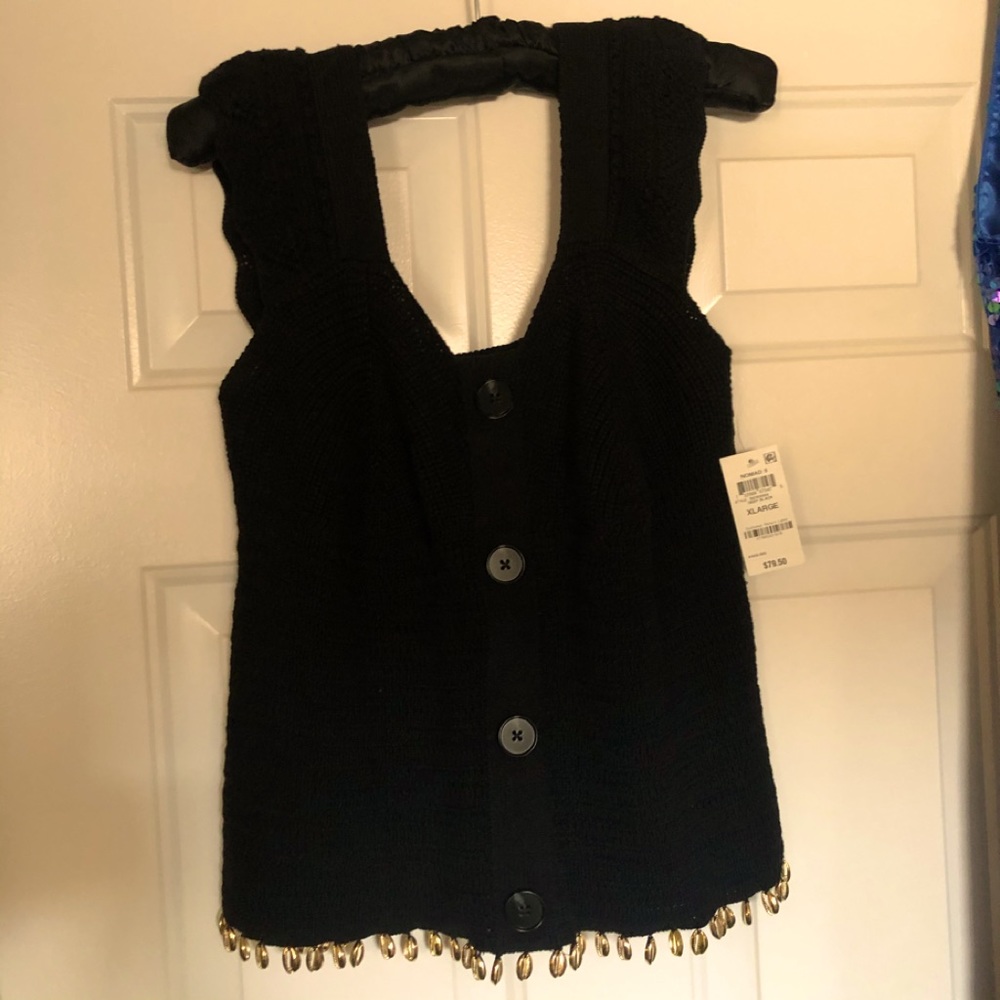 INC Cap Sleeve Sweater Top